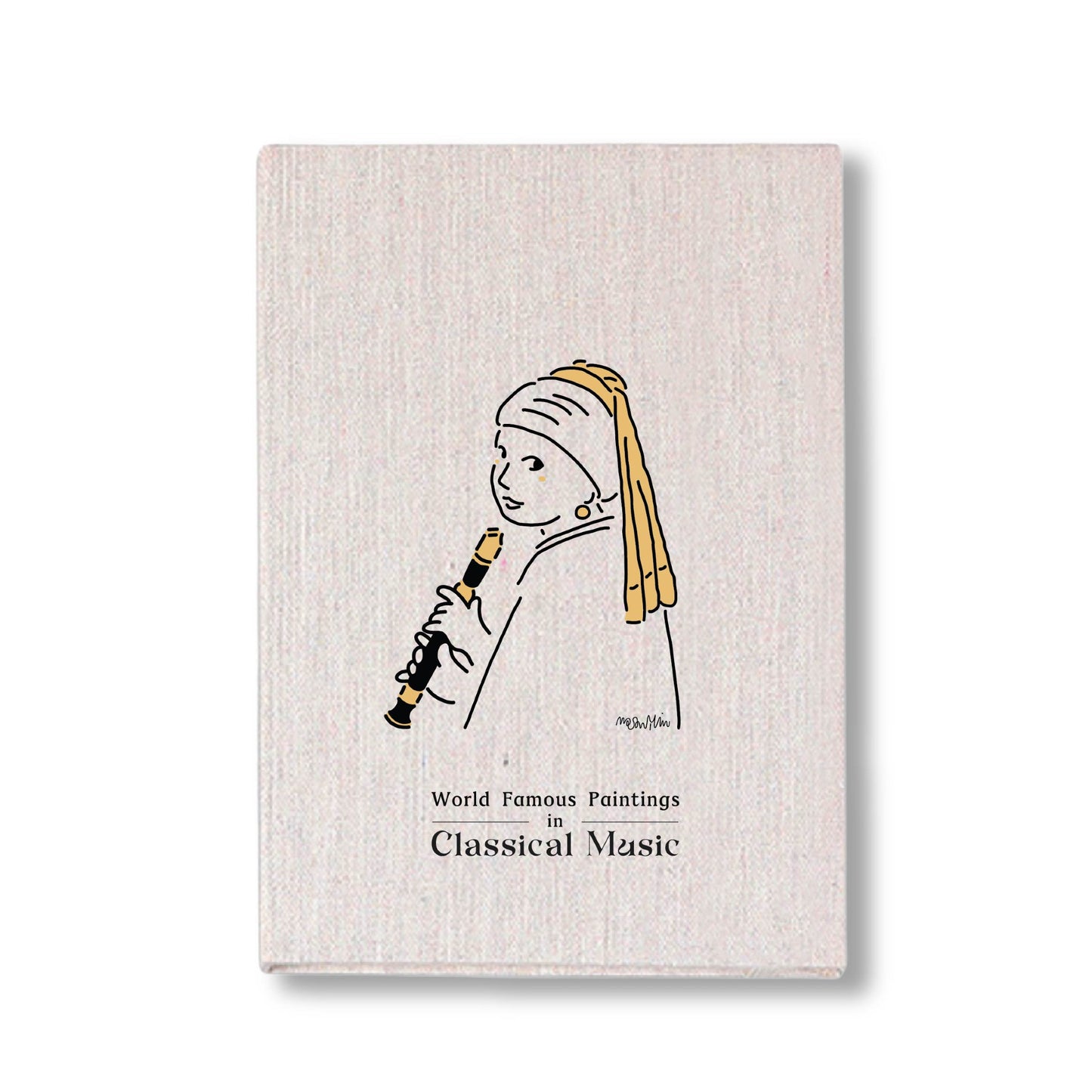 Girl with a Pearl Earring Playing the Recorder Journal