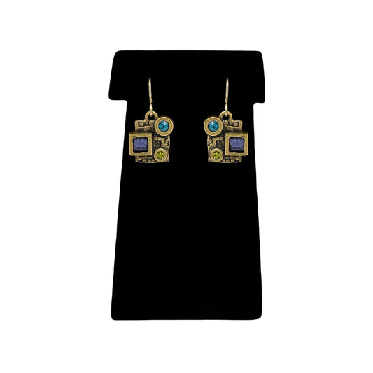 Patricia Locke Emilie Earrings in Gold Tranquility