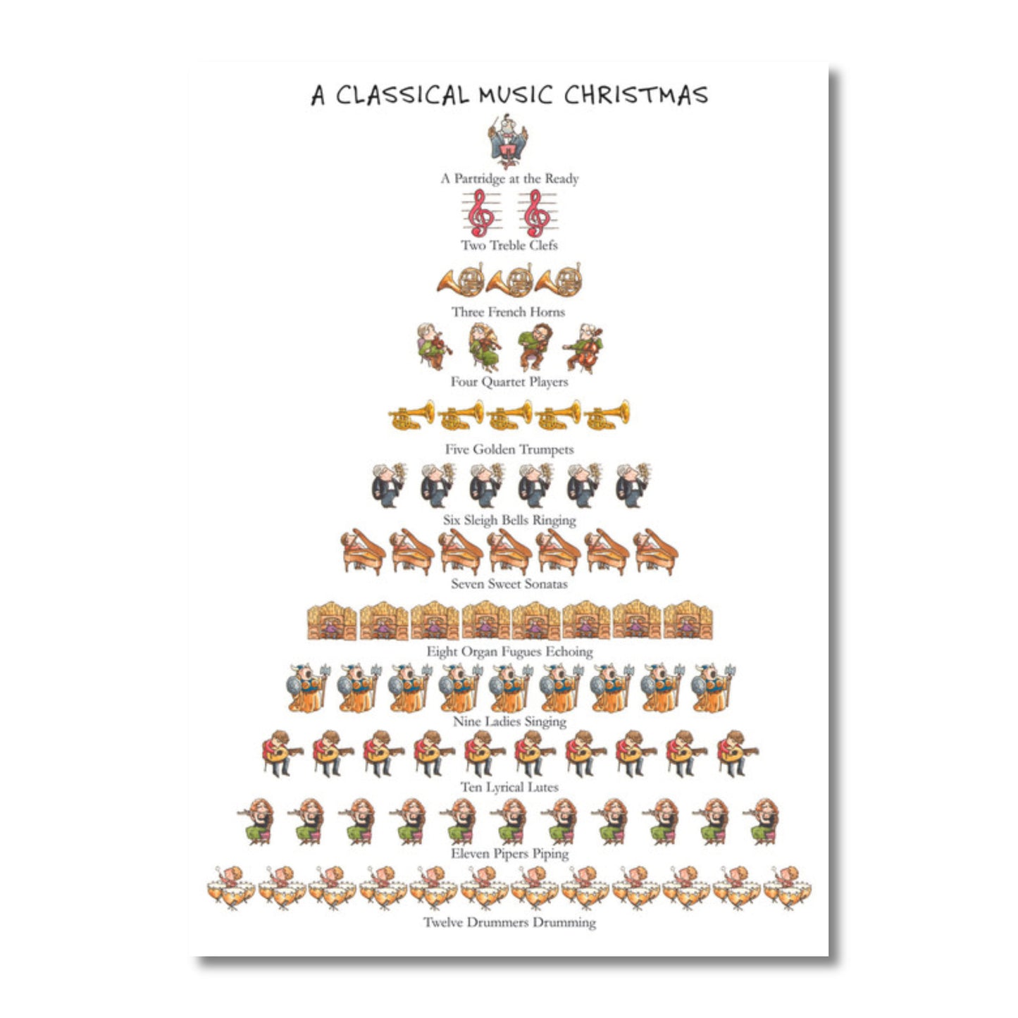 Classical Music Christmas Cards