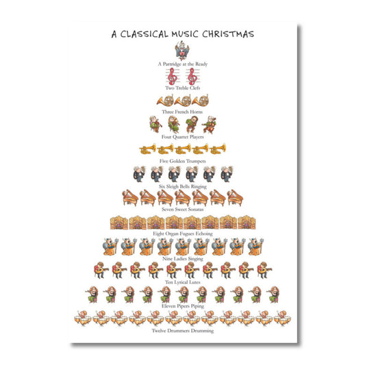 Classical Music Christmas Cards