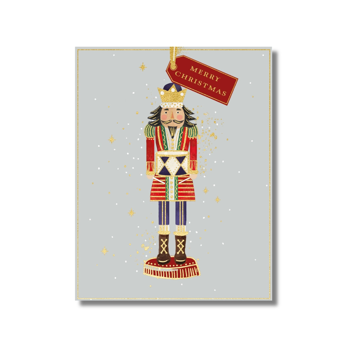 Stately Nutcracker Boxed Christmas Cards