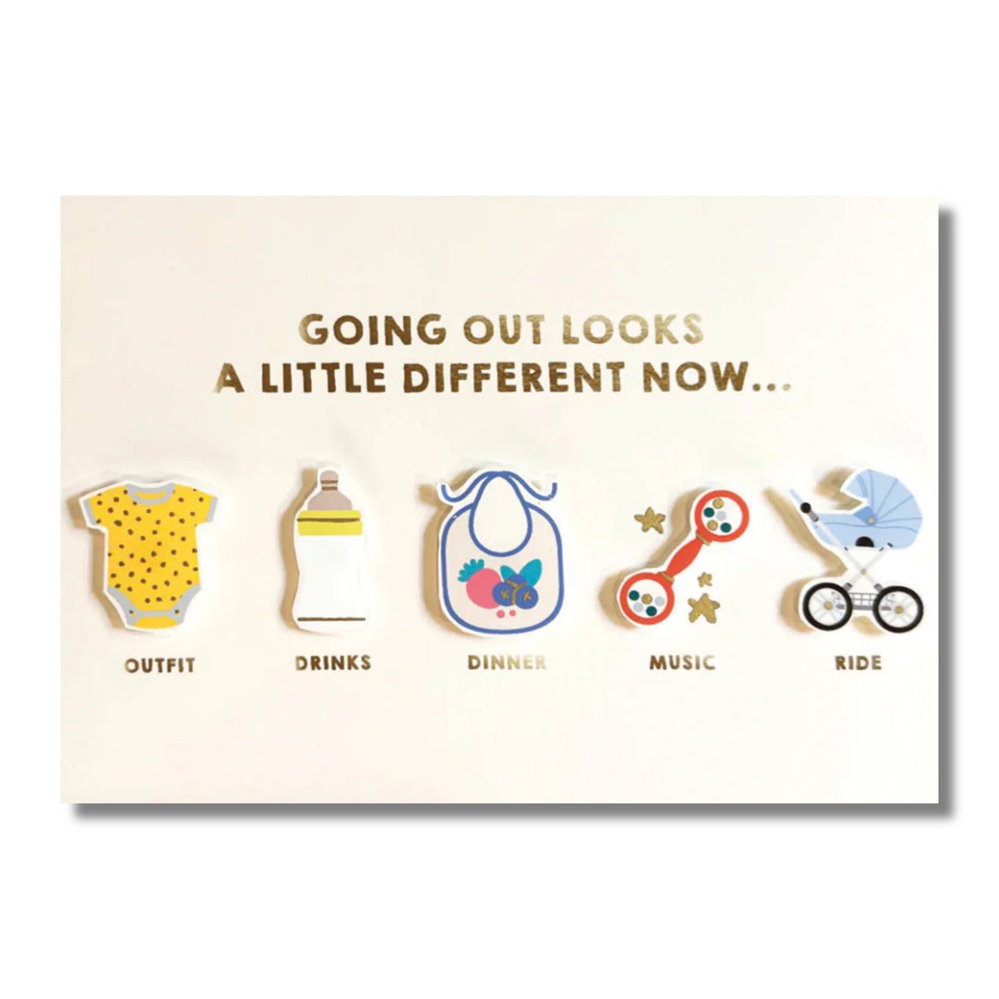Baby Card — Going Out Looks Different Now