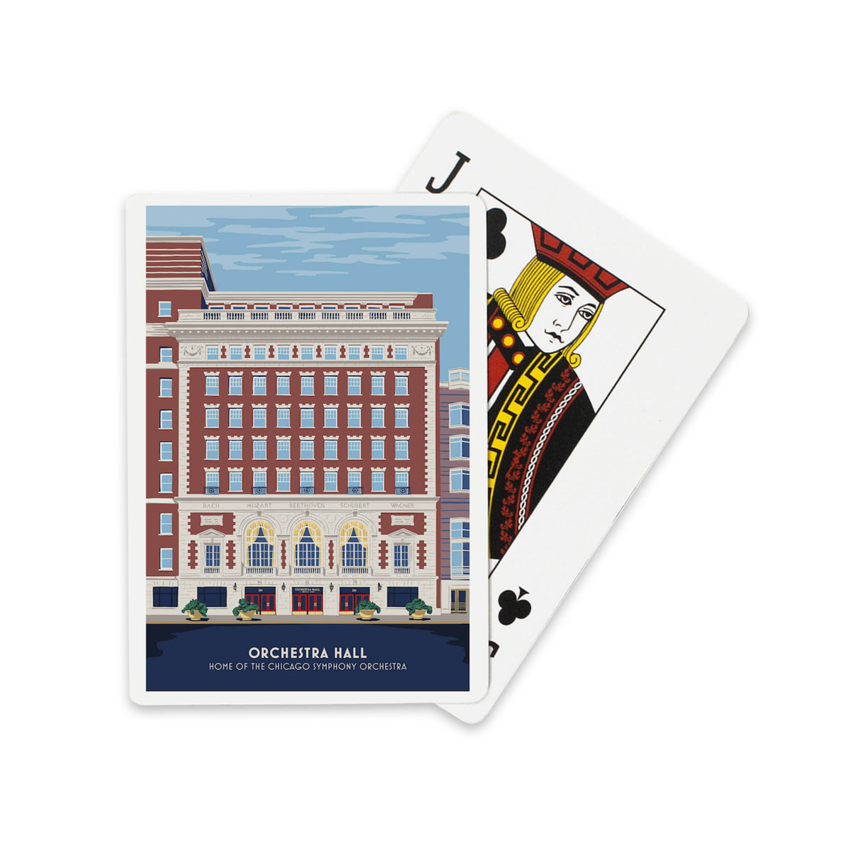Orchestra Hall Playing Cards, Exterior