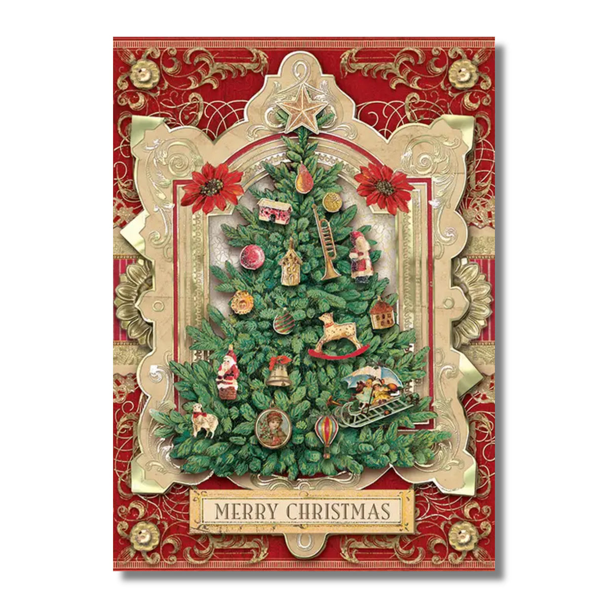 Luxe Holiday Tree Boxed Christmas Cards