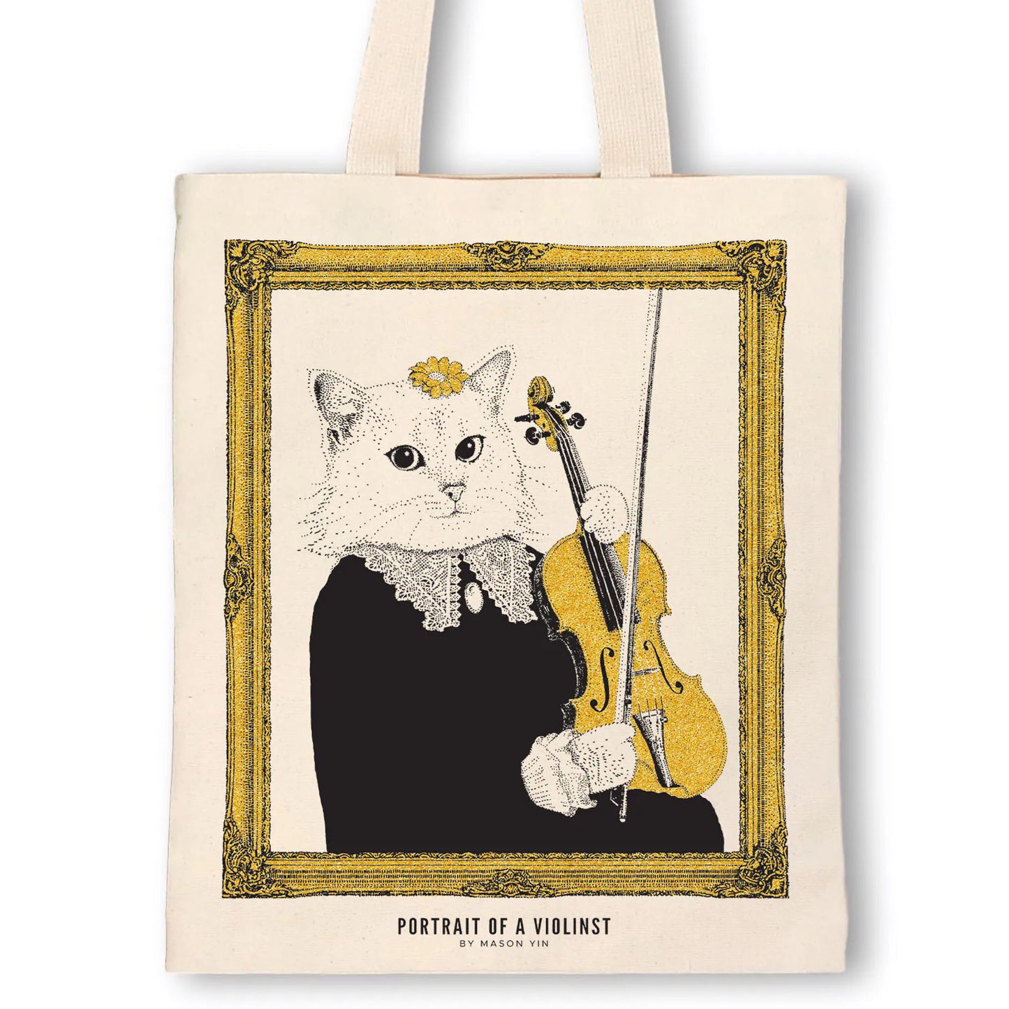 Classicat Tote Bag, Violin Female