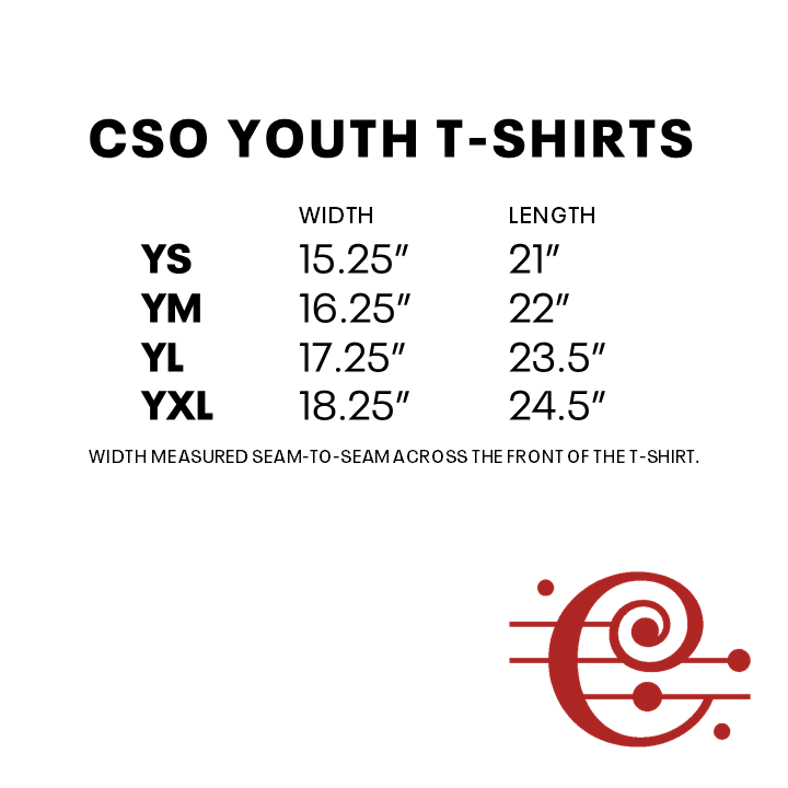 CSO Youth T-Shirt, Red