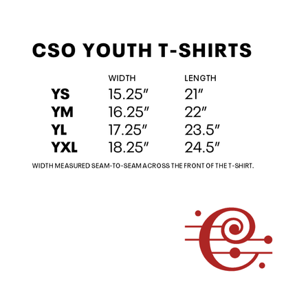 CSO Youth T-Shirt, Black