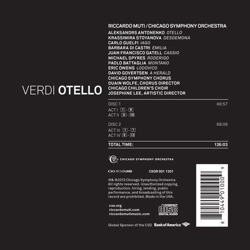 Verdi: Otello, Muti