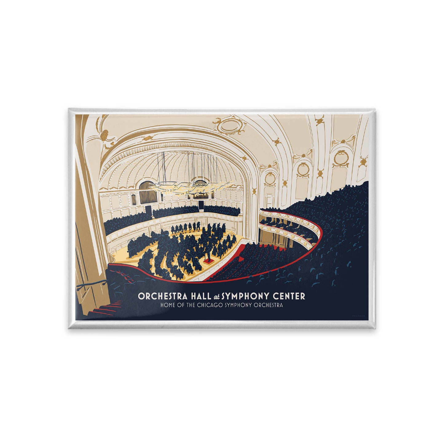 Orchestra Hall Magnet, Interior