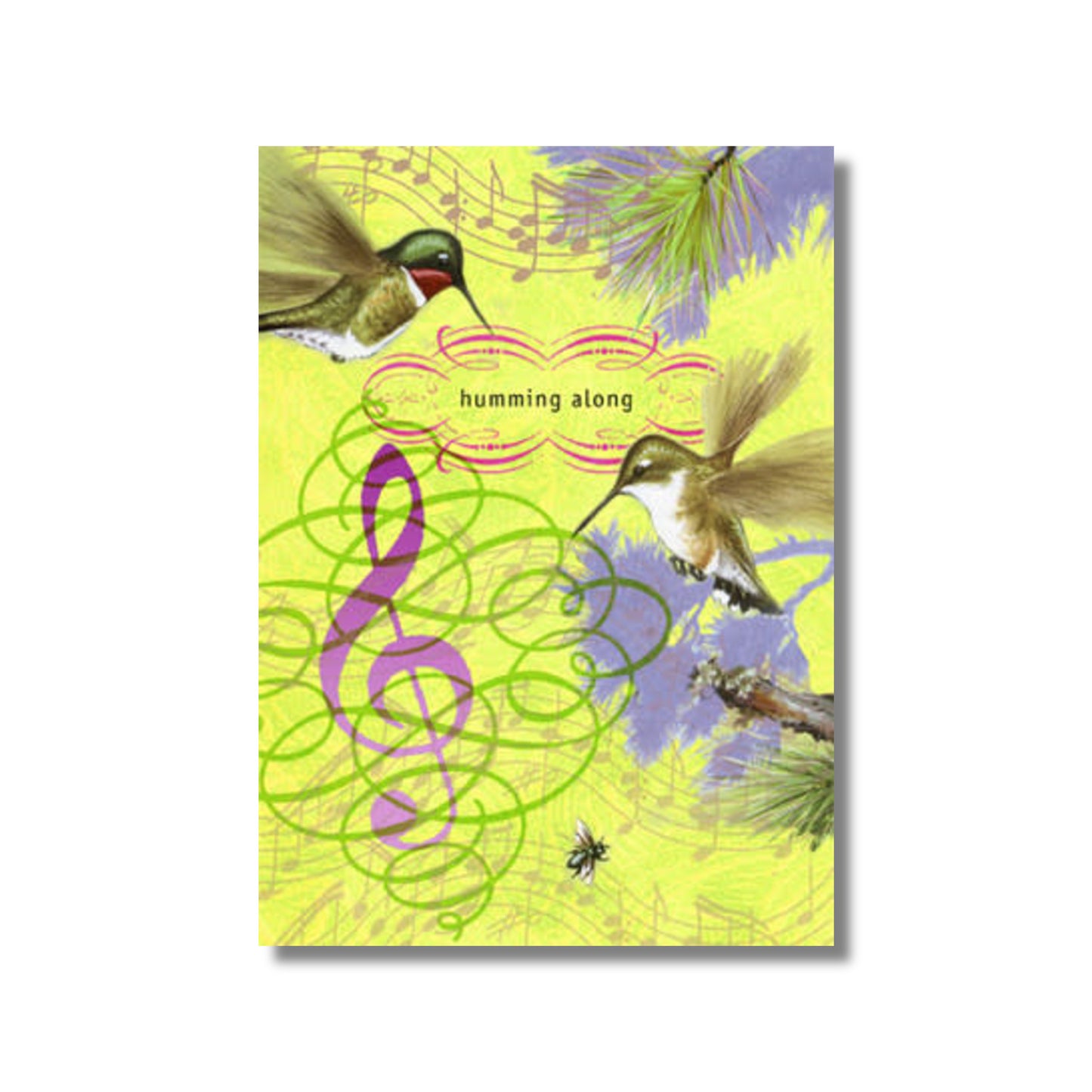 Birthday Card — Humming Along