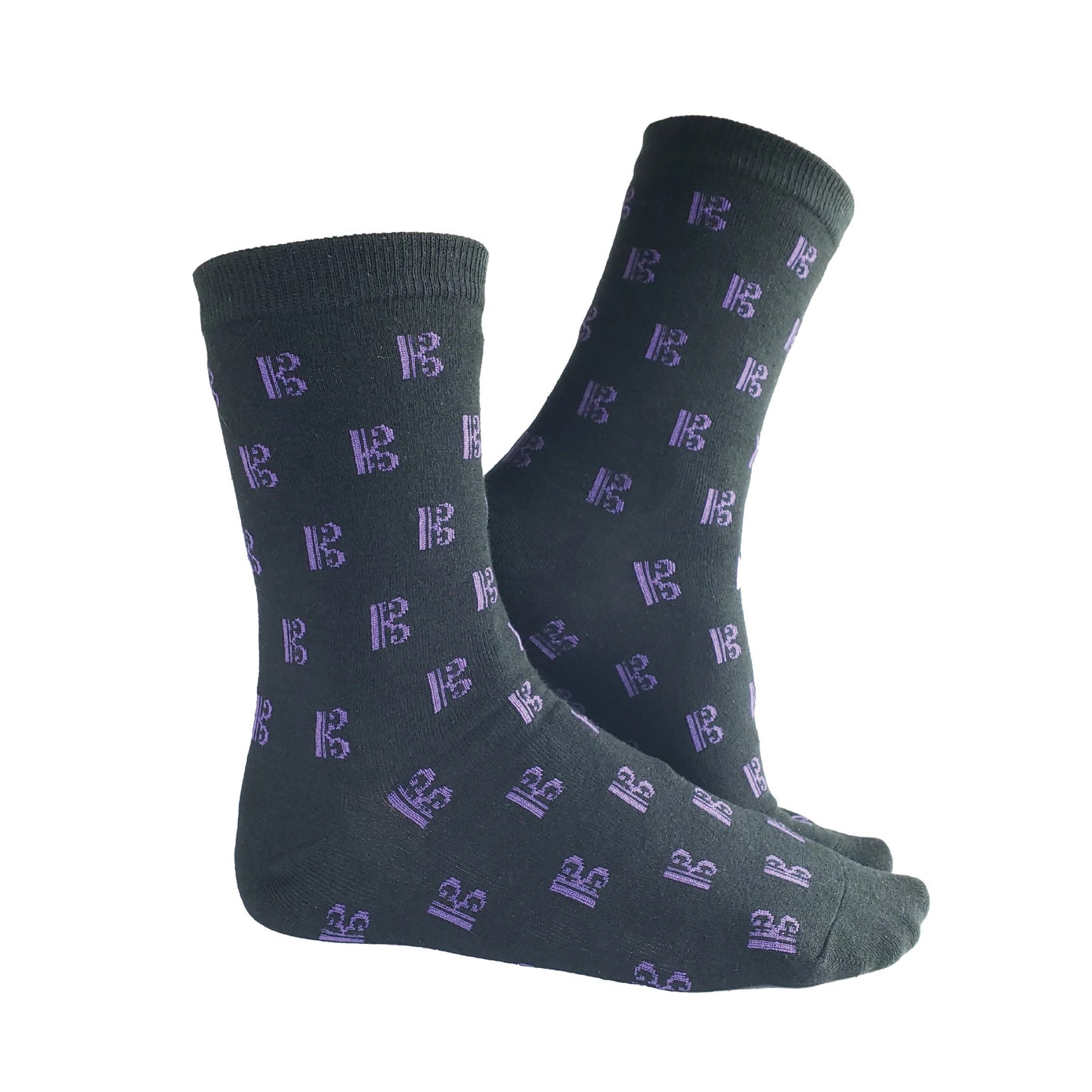 Alto Clef Men’s Socks, Purple