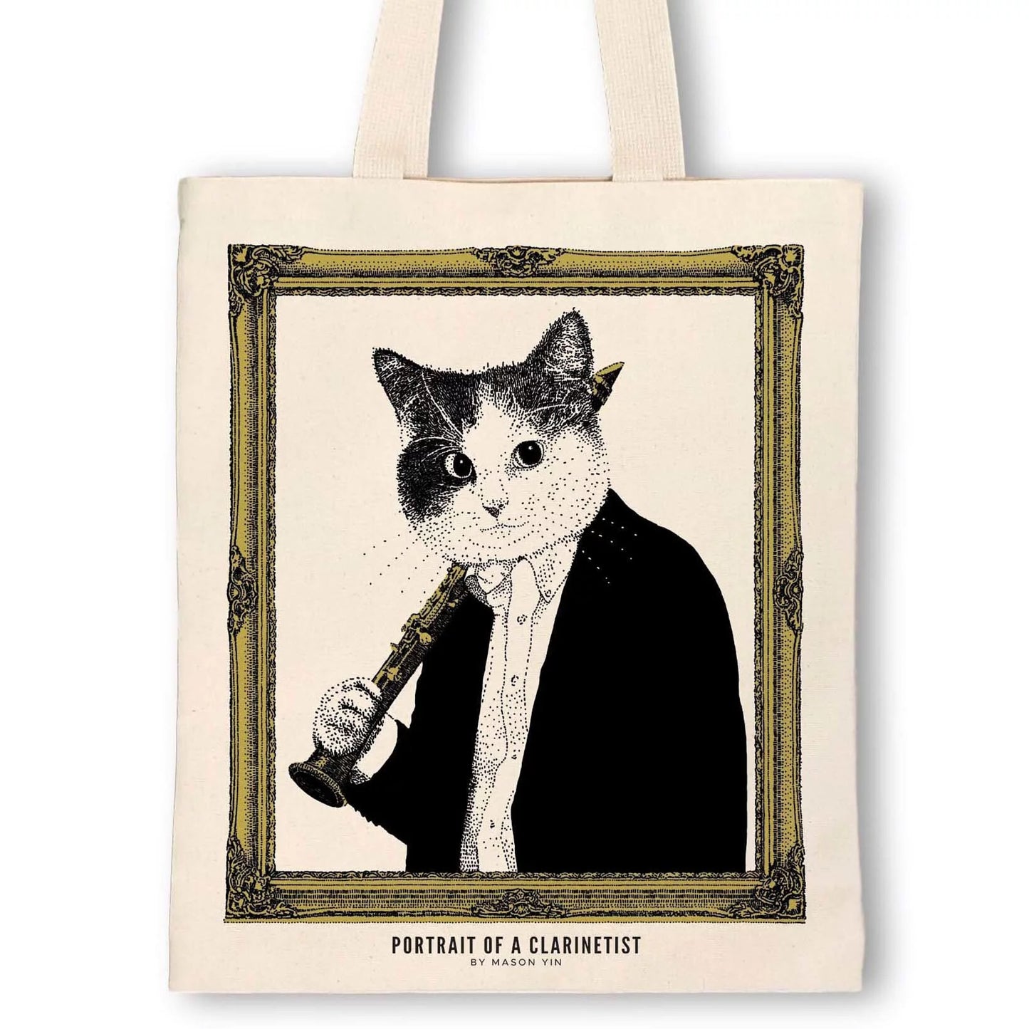 Classicat Tote Bag, Clarinet