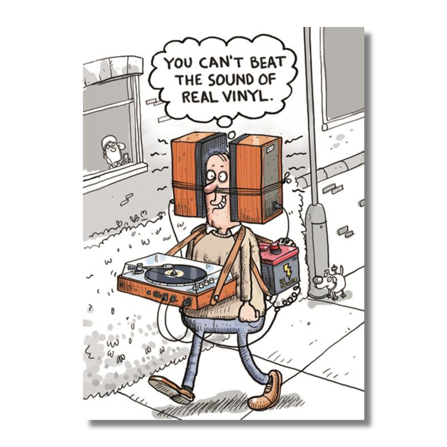 Birthday Card — Can’t Beat the Sound of Vinyl
