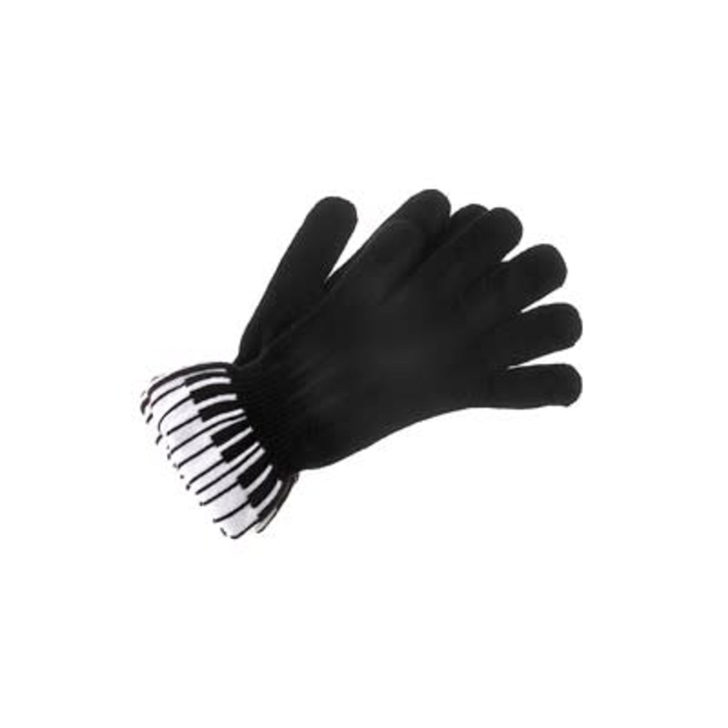 Piano Keys Trim Gloves