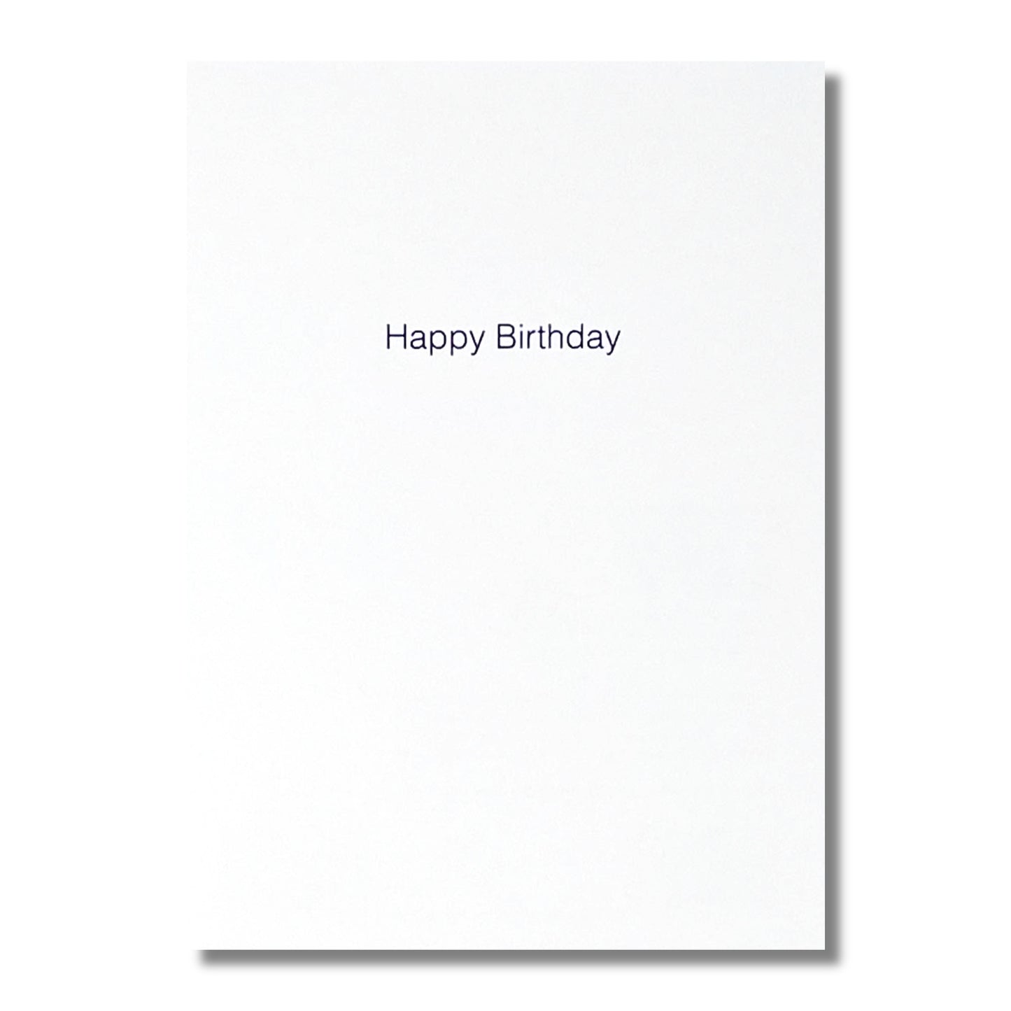 Birthday Card — Raise your glass . . .