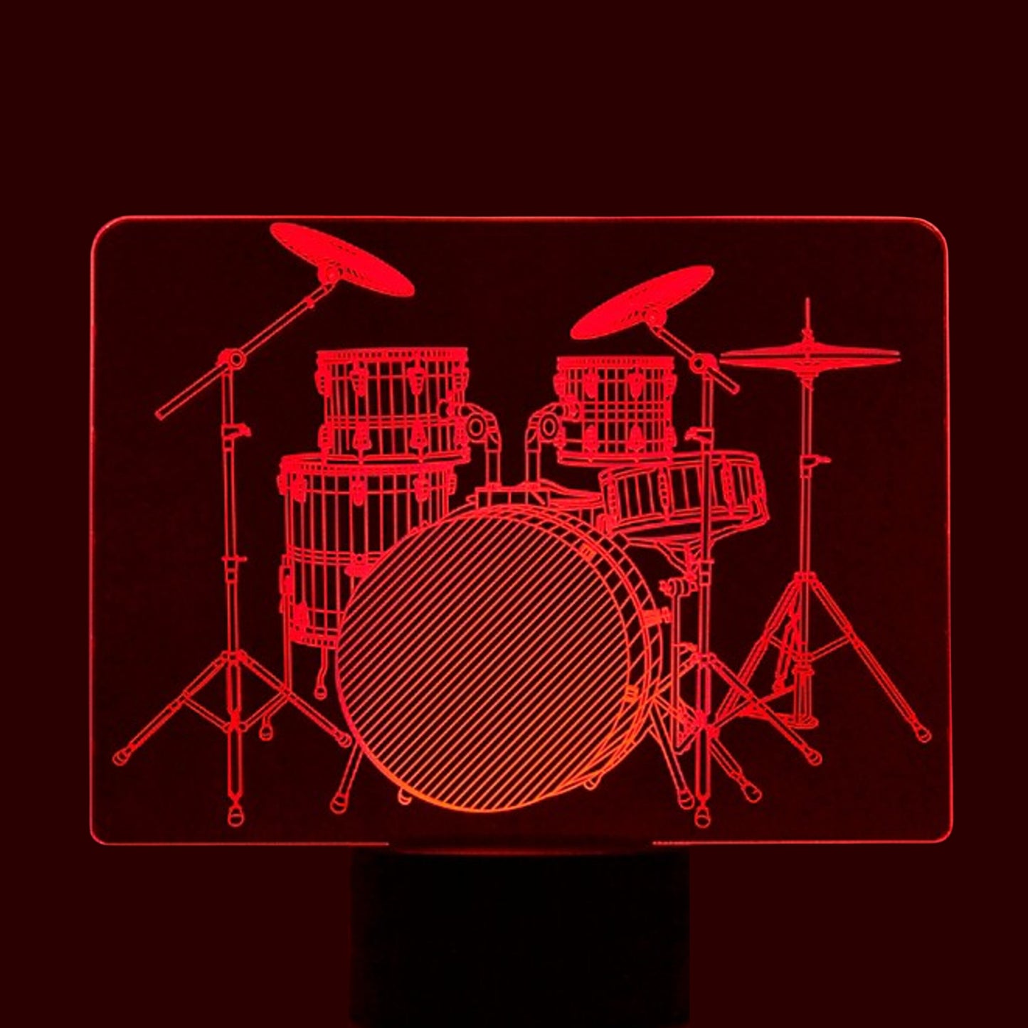 Drum Set LED Lamp