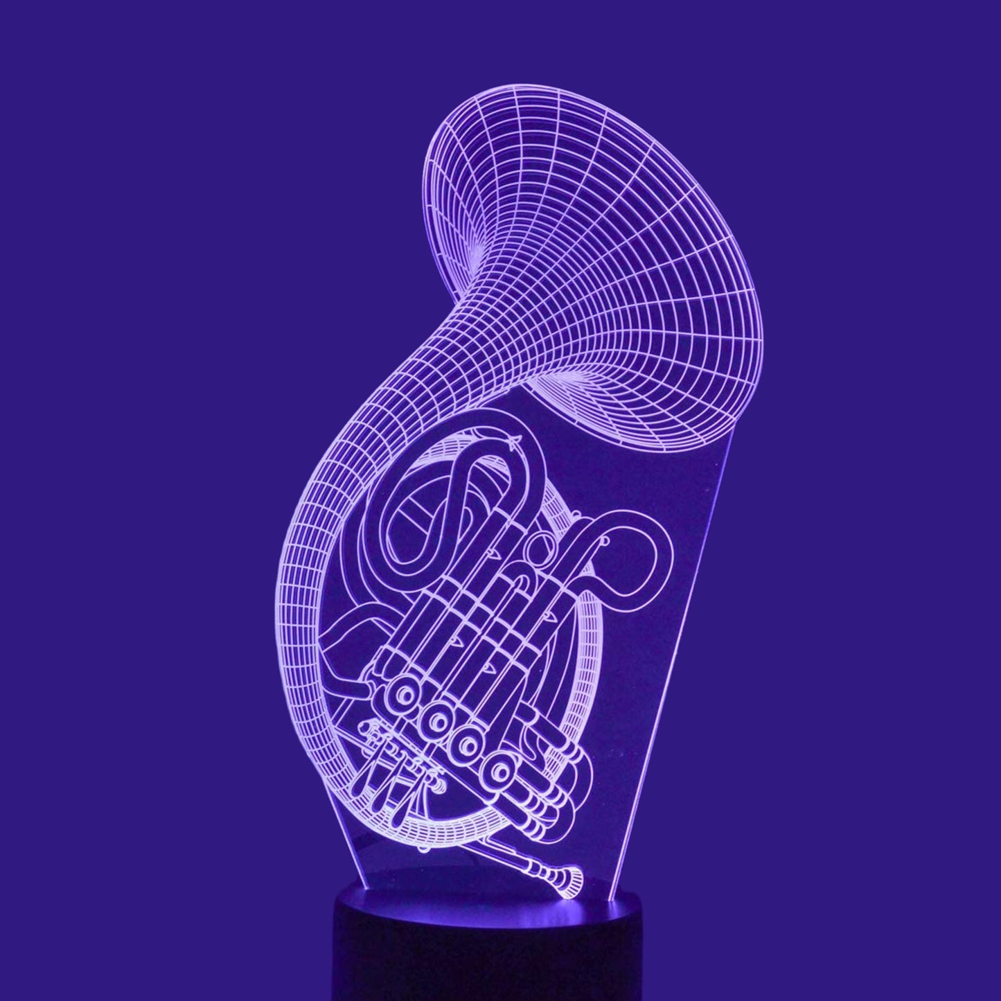 French Horn LED Lamp
