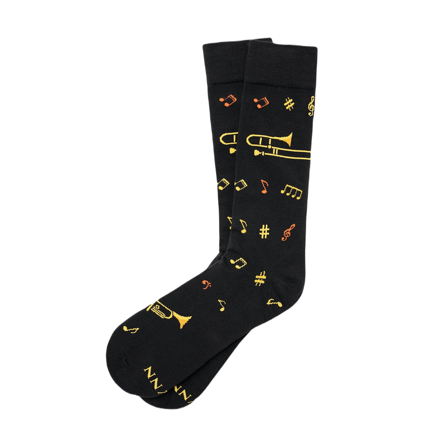 Jazz it Up Men's Socks, Black