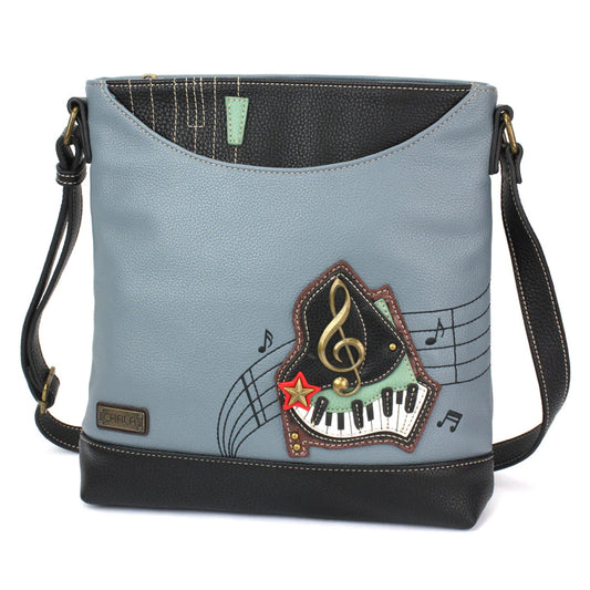 Piano & Treble Clef Messenger Bag