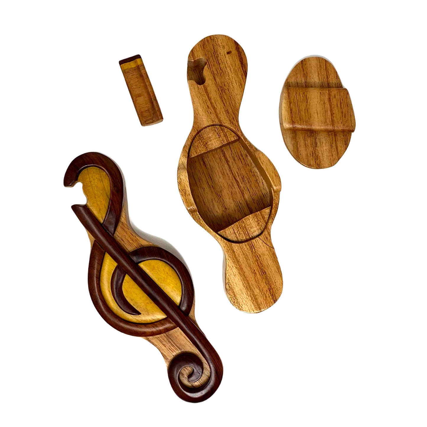 Treble Clef Puzzle Box