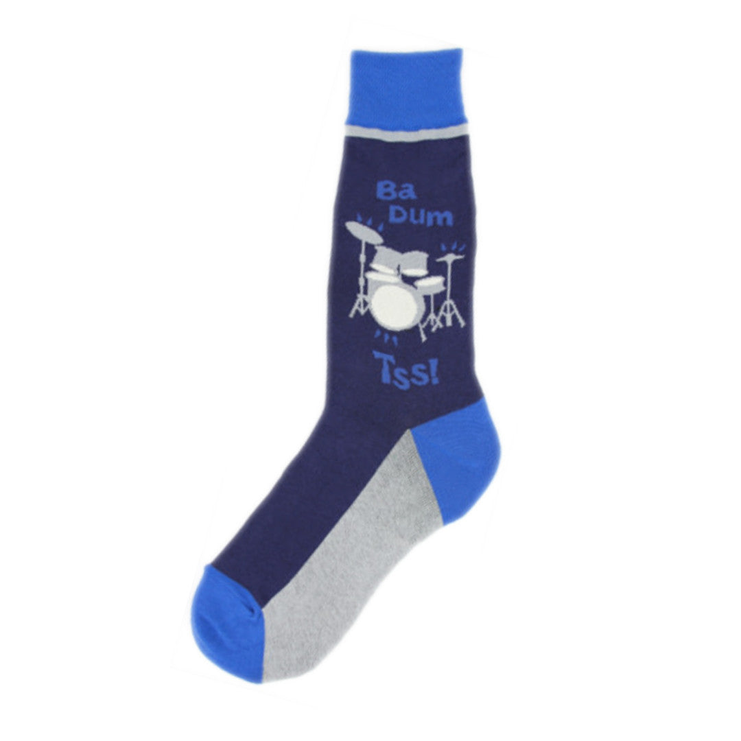 “Ba-dum-tss!” Drum Set Men’s Socks