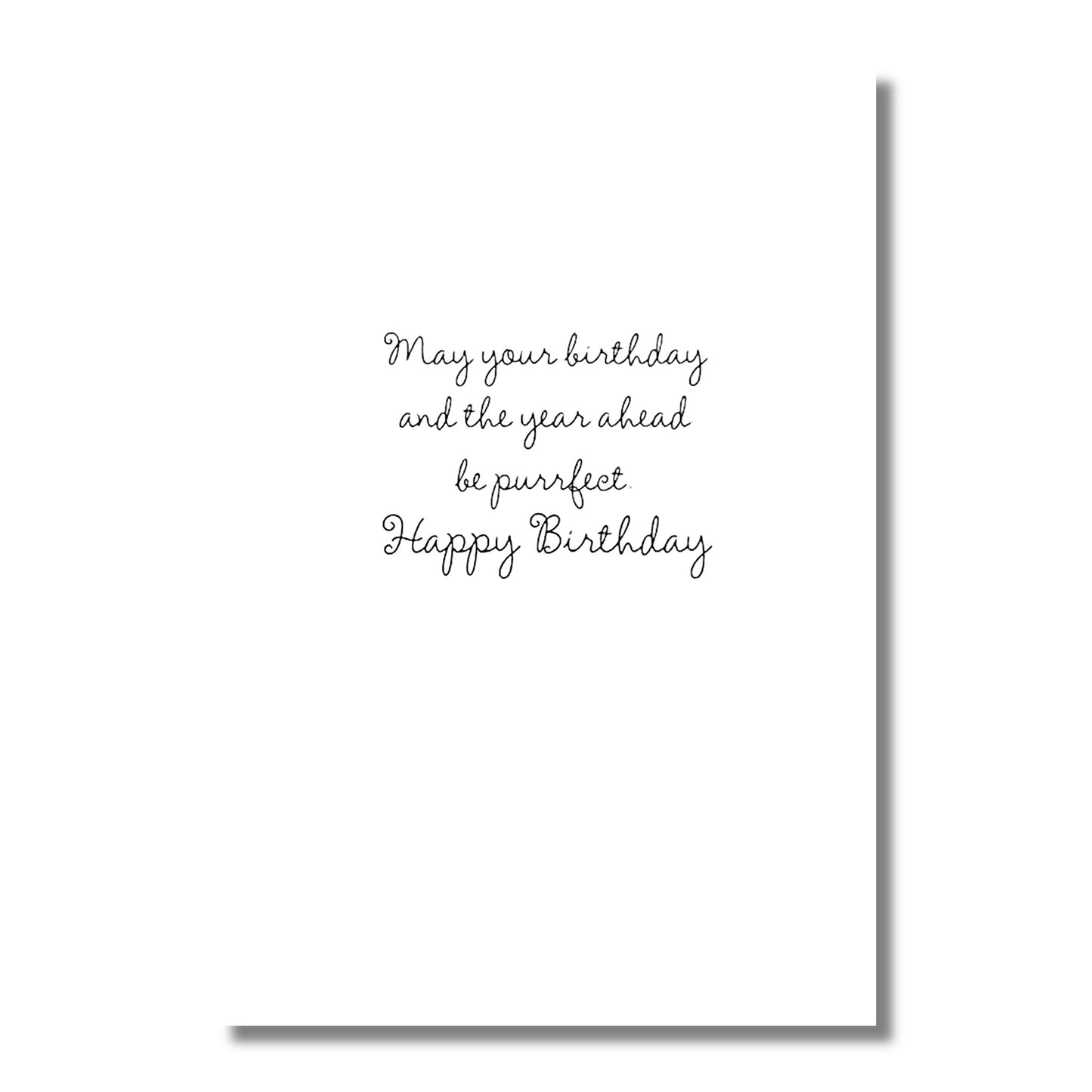 Birthday Card — Celebrating Kittens