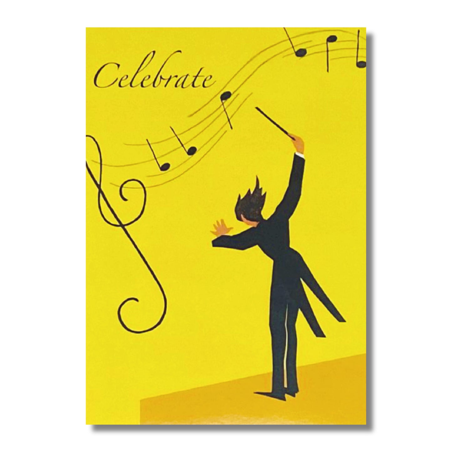 Birthday Card — Conductor, “Celebrate!”