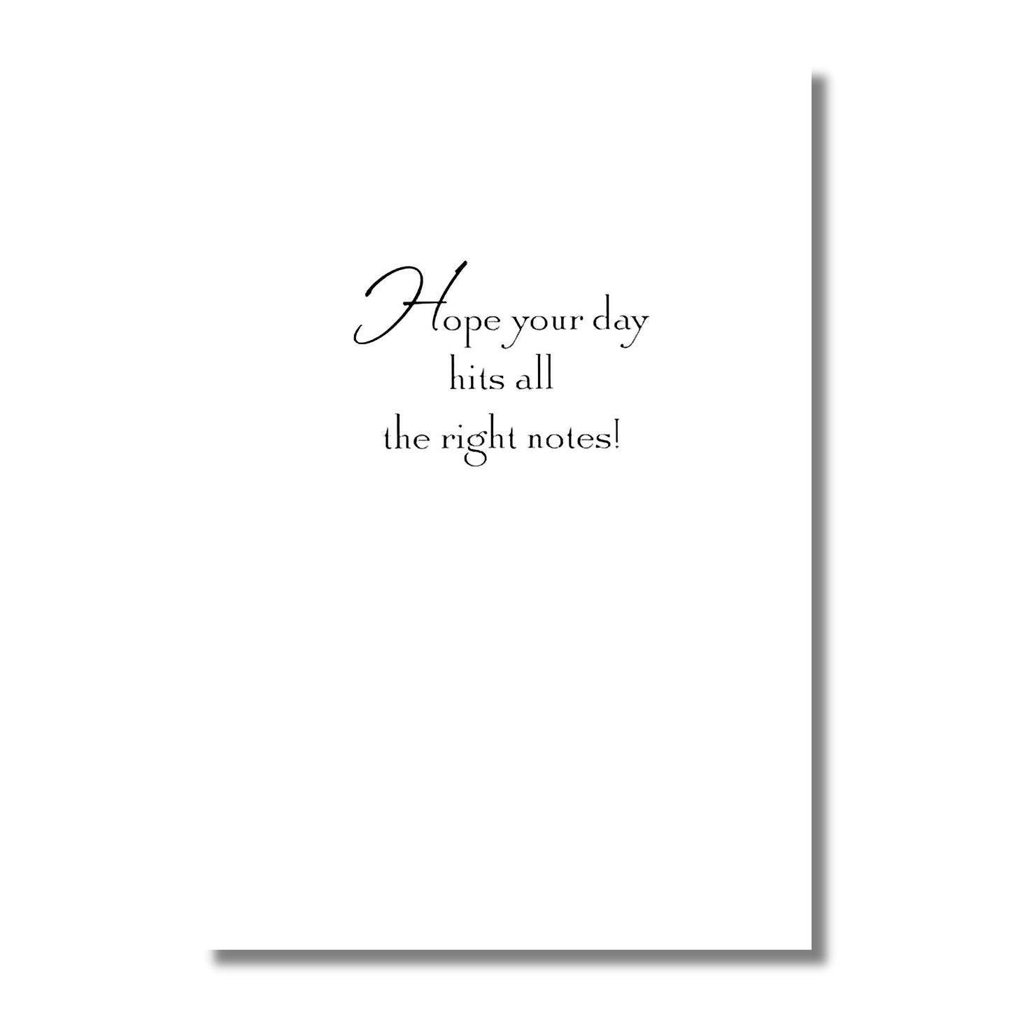 Birthday Card — Multicolor Score