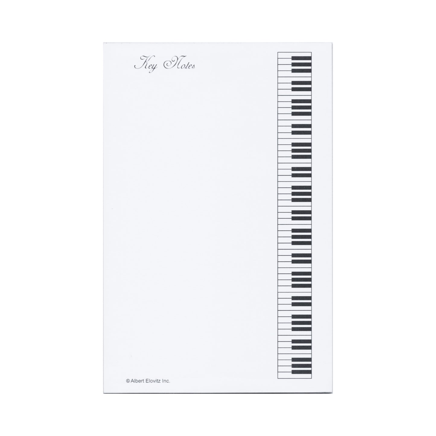 Key Notes Notepad