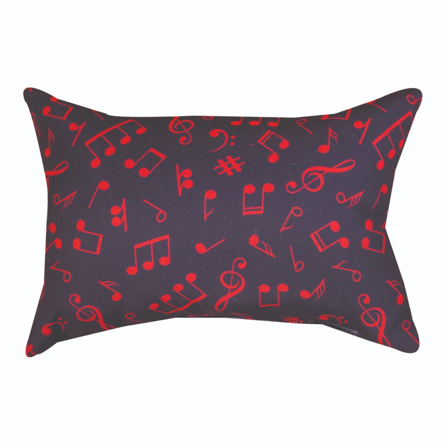 Here Comes Treble Throw Pillow