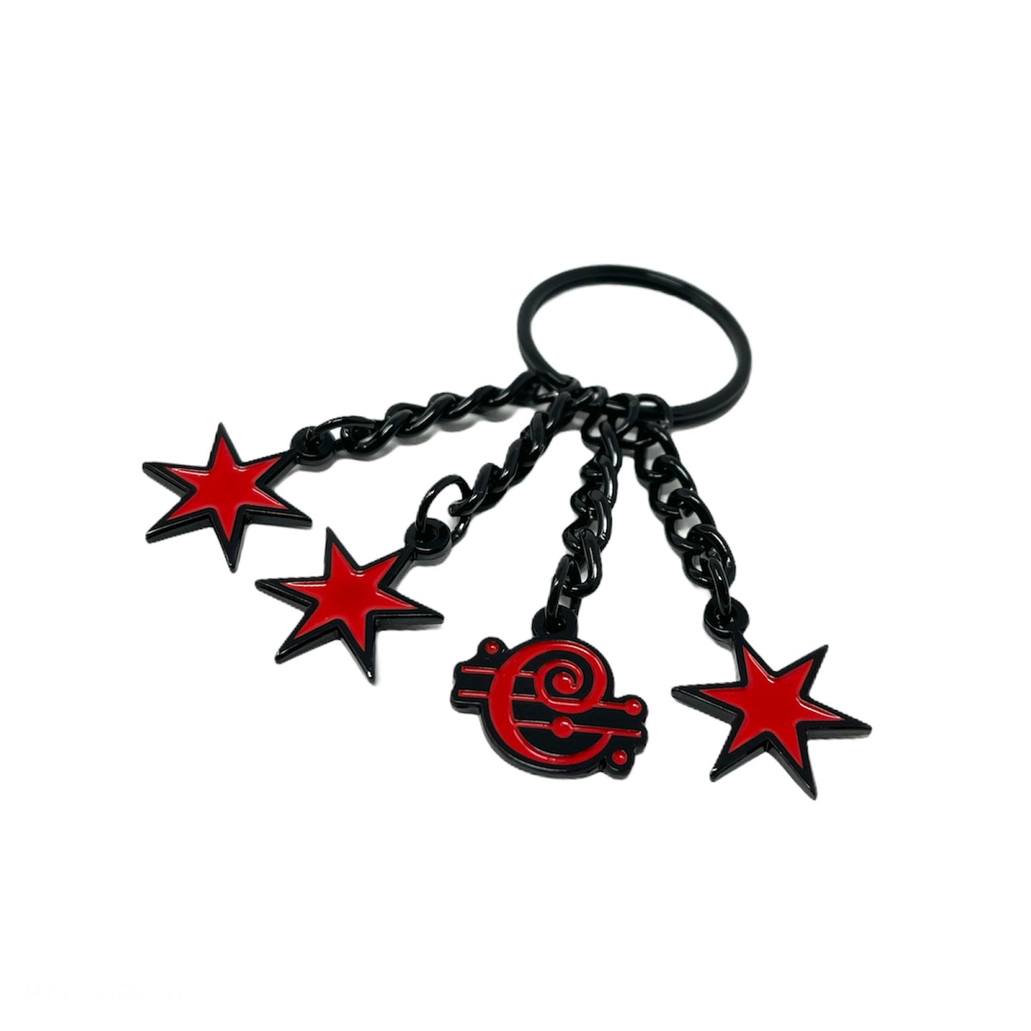 Chicago Flag Keychain