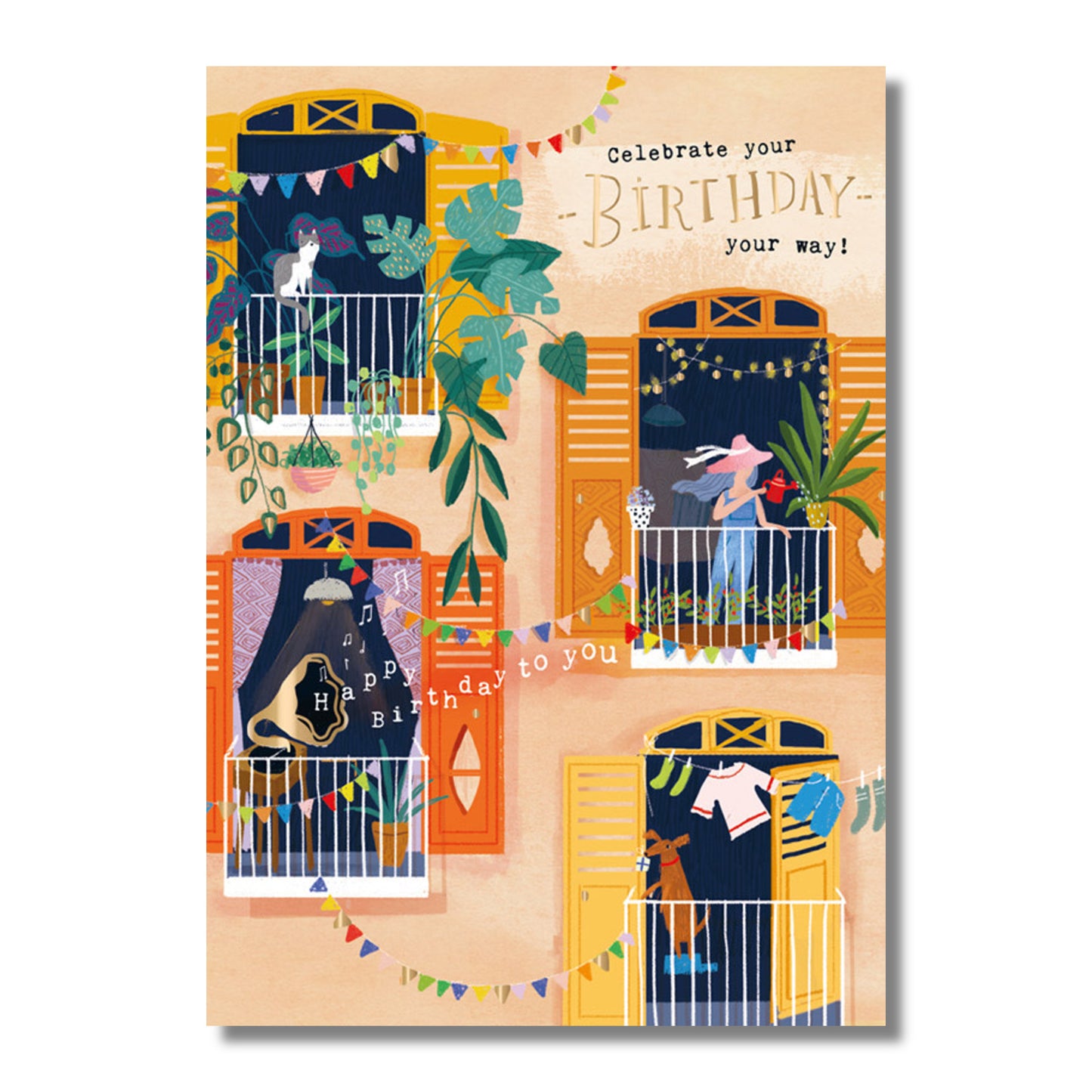 Birthday Card — Celebrate Your Birthday . . .