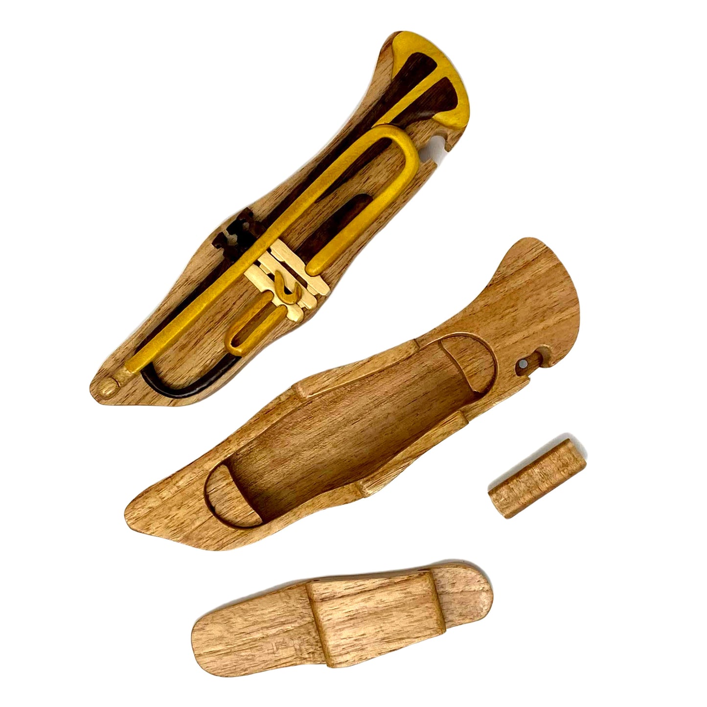 Trumpet Puzzle Box