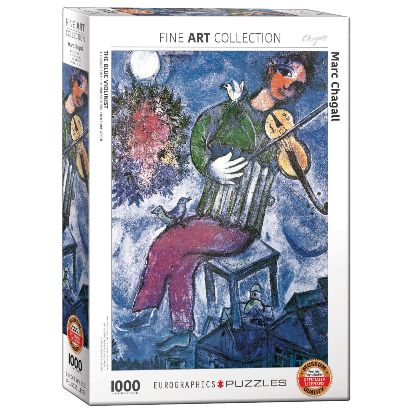 Marc Chagall, The Blue Violinist Puzzle