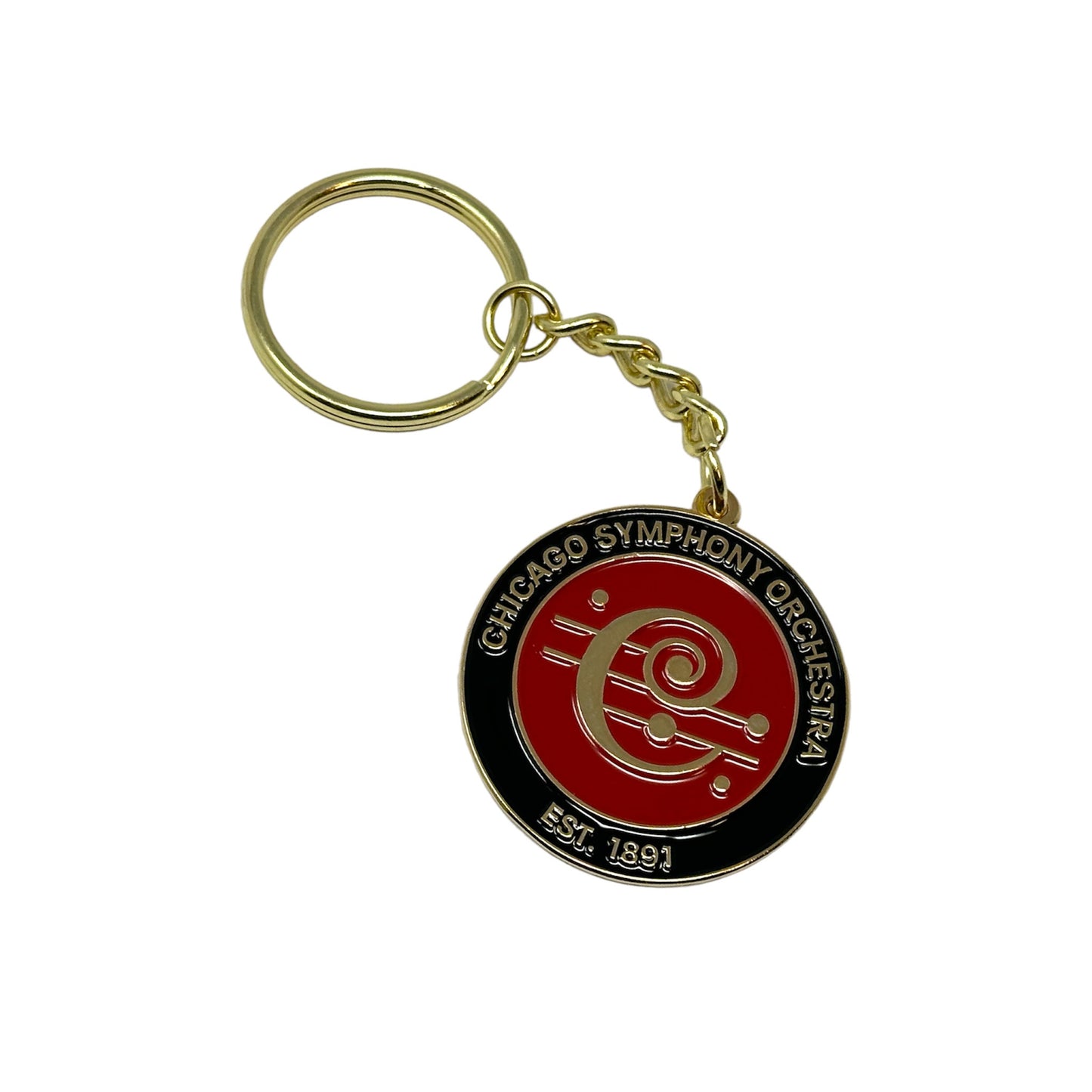 CSO Gold Keychain