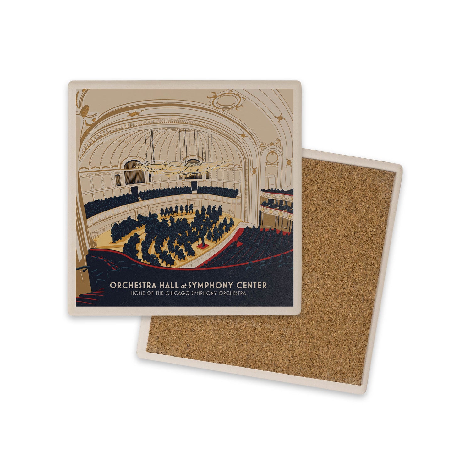Orchestra Hall Coaster, Interior
