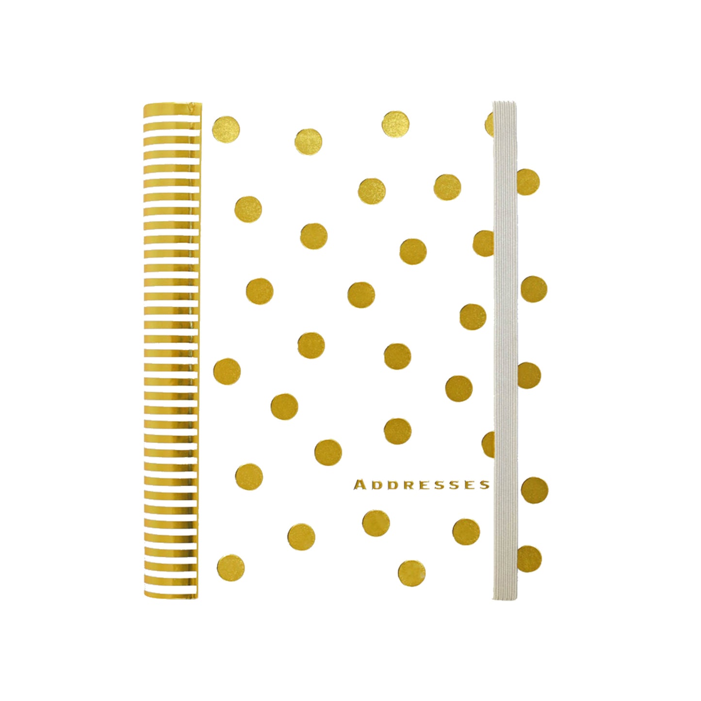 Gold Dots Address Book