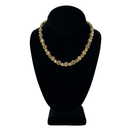 Patricia Locke Hailstones Necklace in Gold Tweed