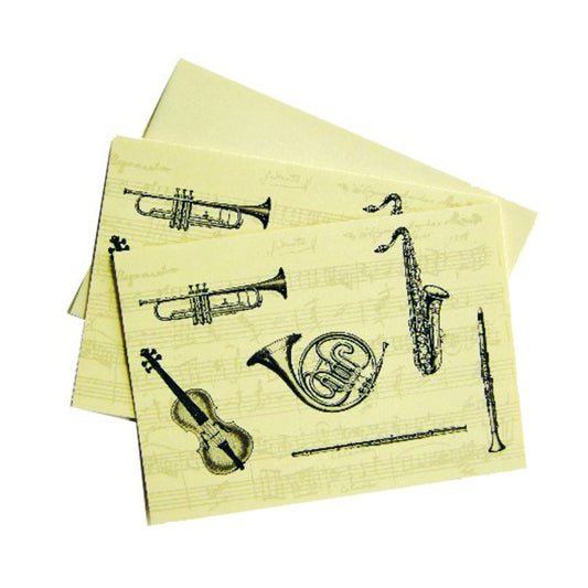 Instruments Notecard Set
