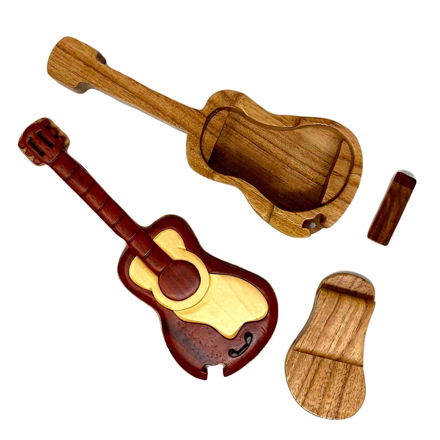 Acoustic Guitar Puzzle Box