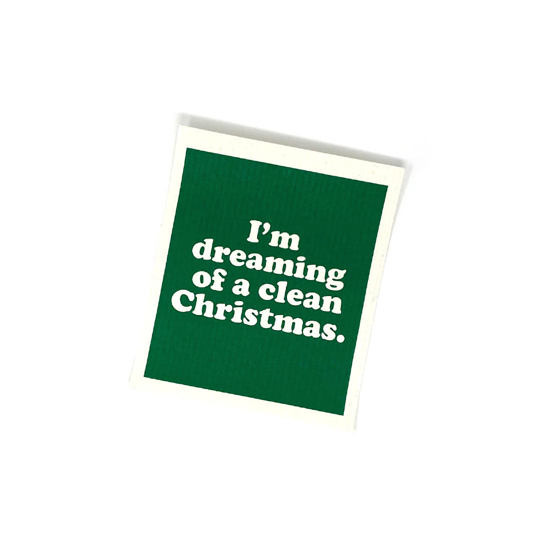 I’m dreaming of a Clean Christmas Swedish Dishcloth