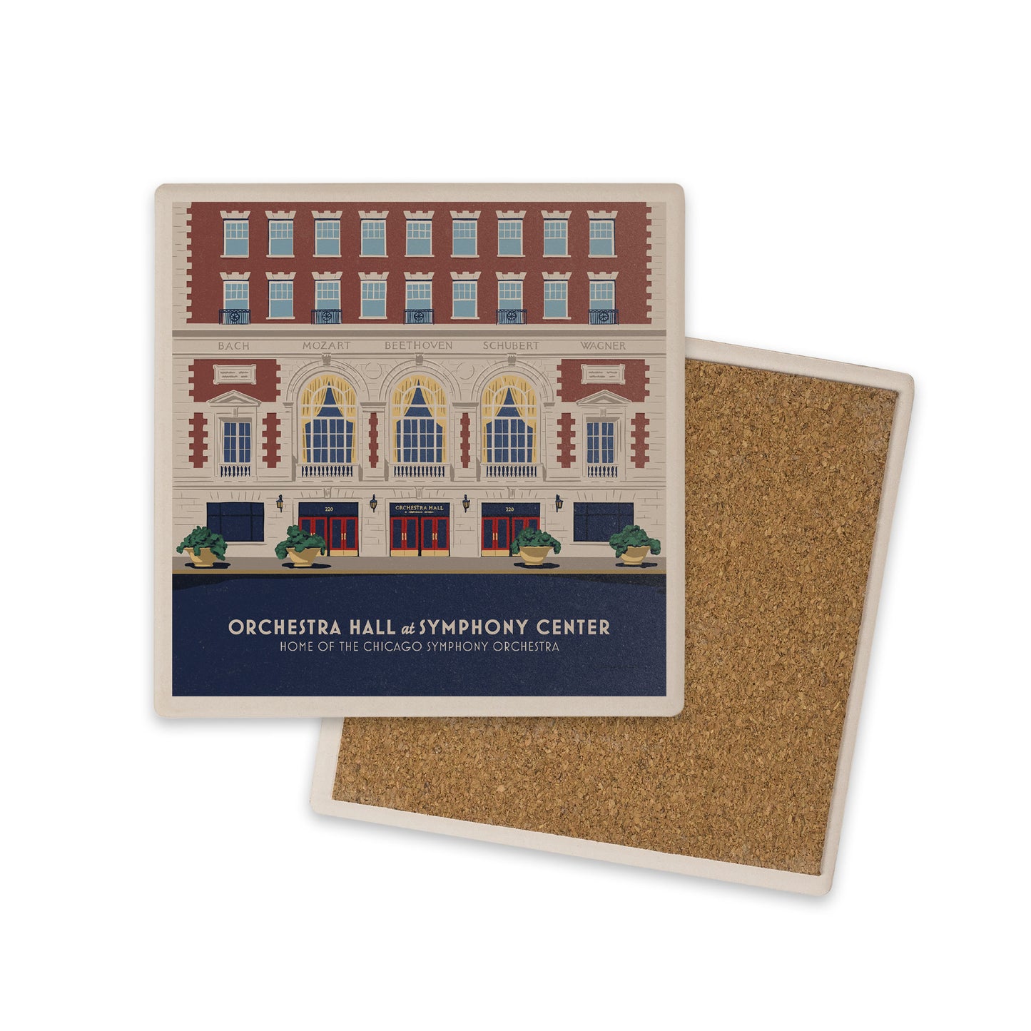 Orchestra Hall Coaster, Exterior