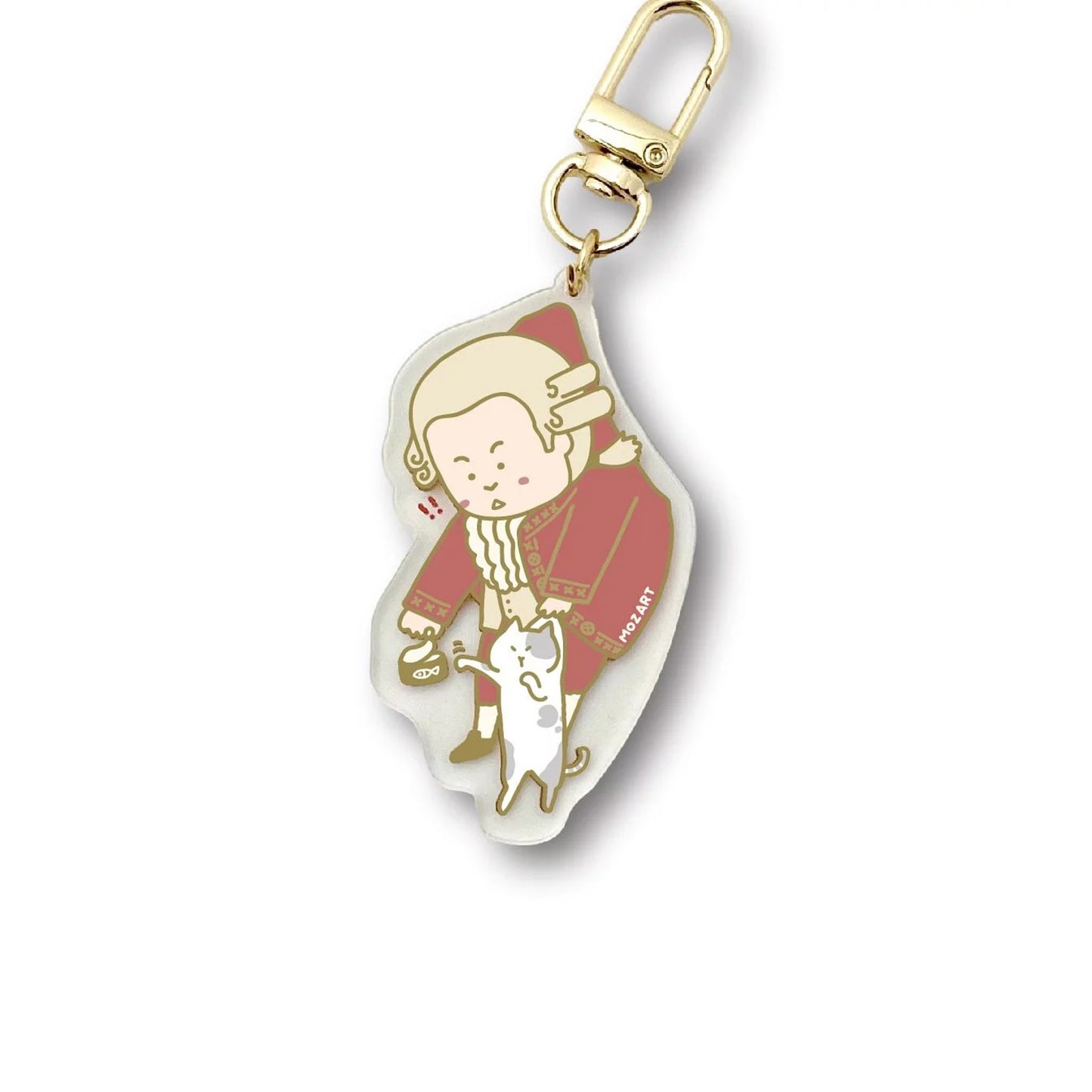 Mozart Keychain