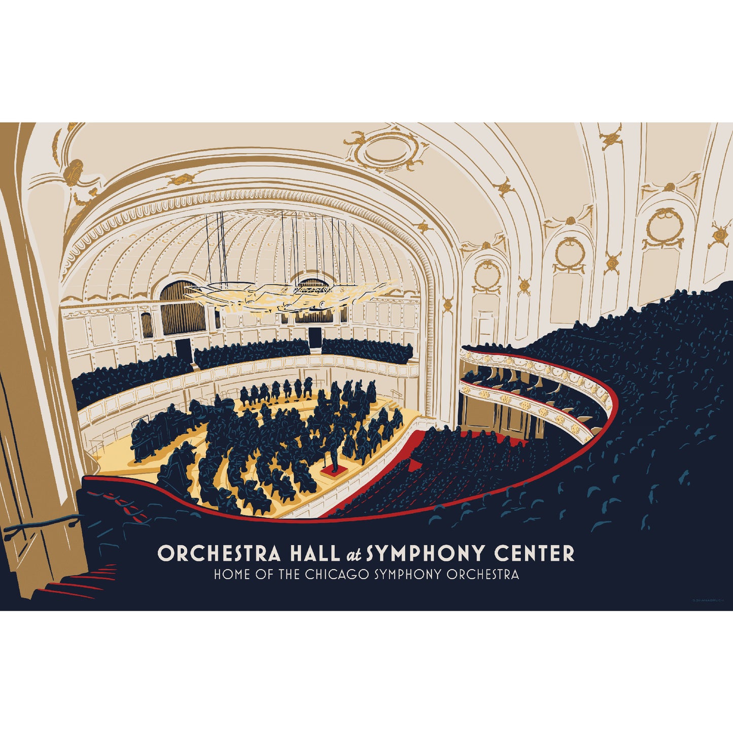 Orchestra Hall Puzzle, Interior