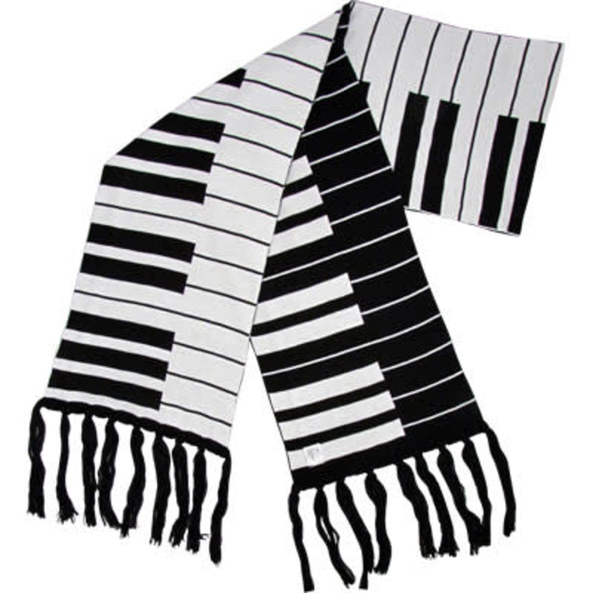 Piano Keys Knit Scarf – The Symphony Store