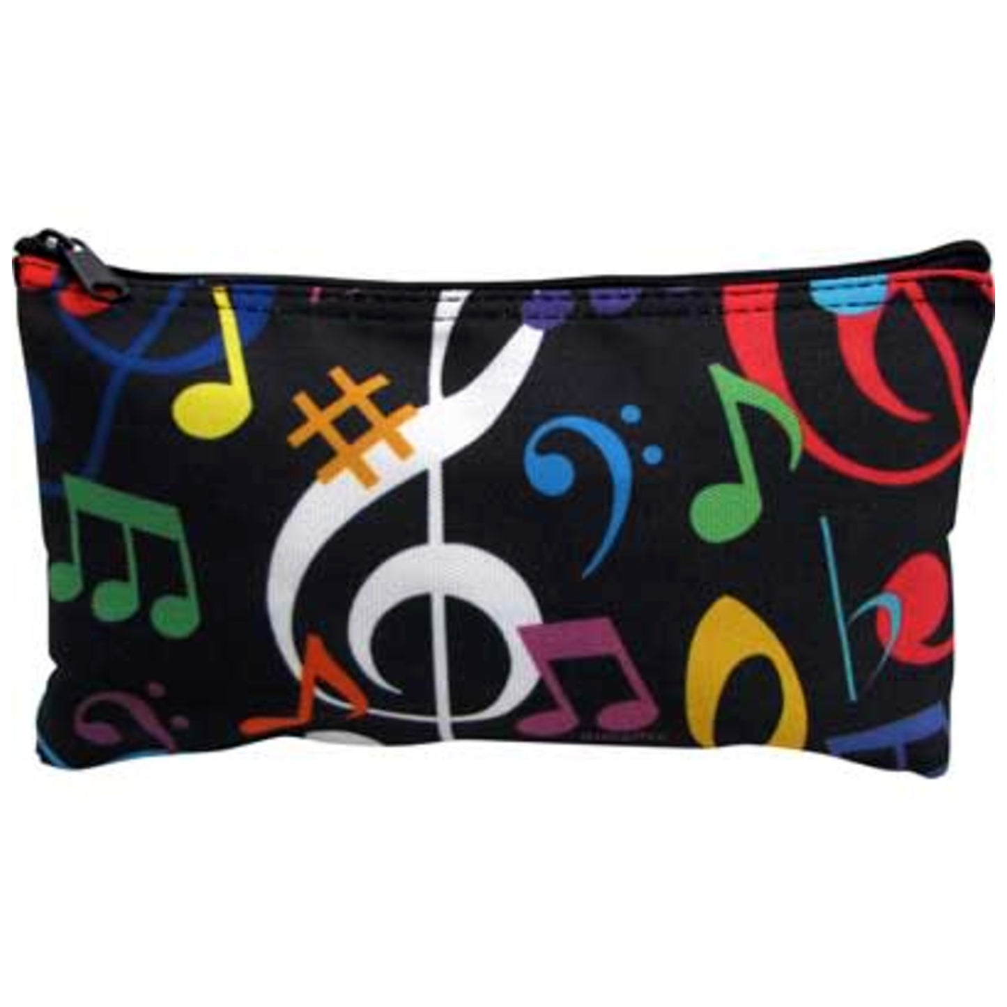 Music Notes Zipper Pouch