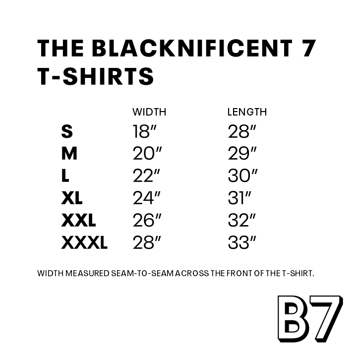 The Blacknificent 7 T-Shirt