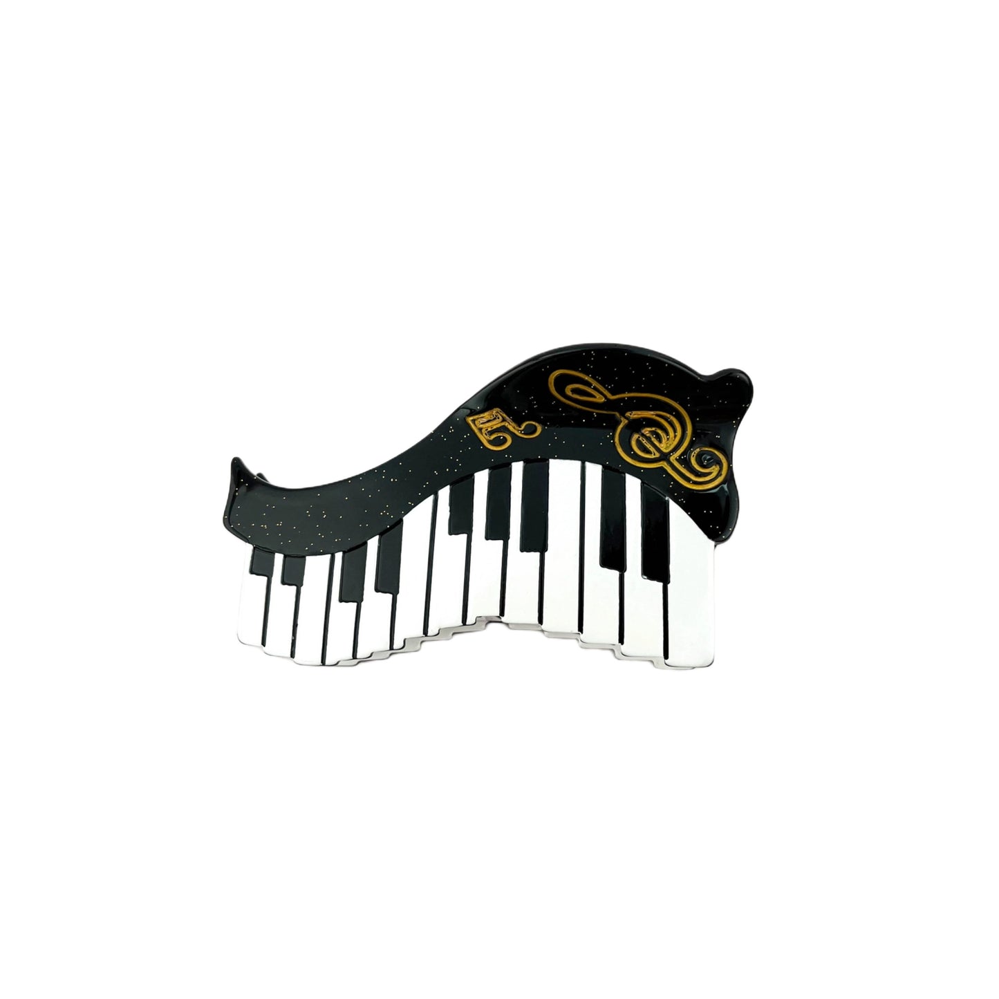 Piano Keys Hair Clip