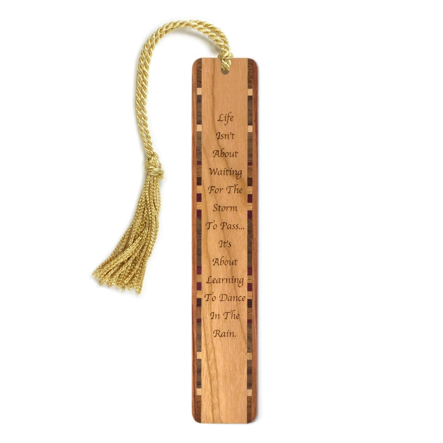 Dance in the Rain Wooden Bookmark