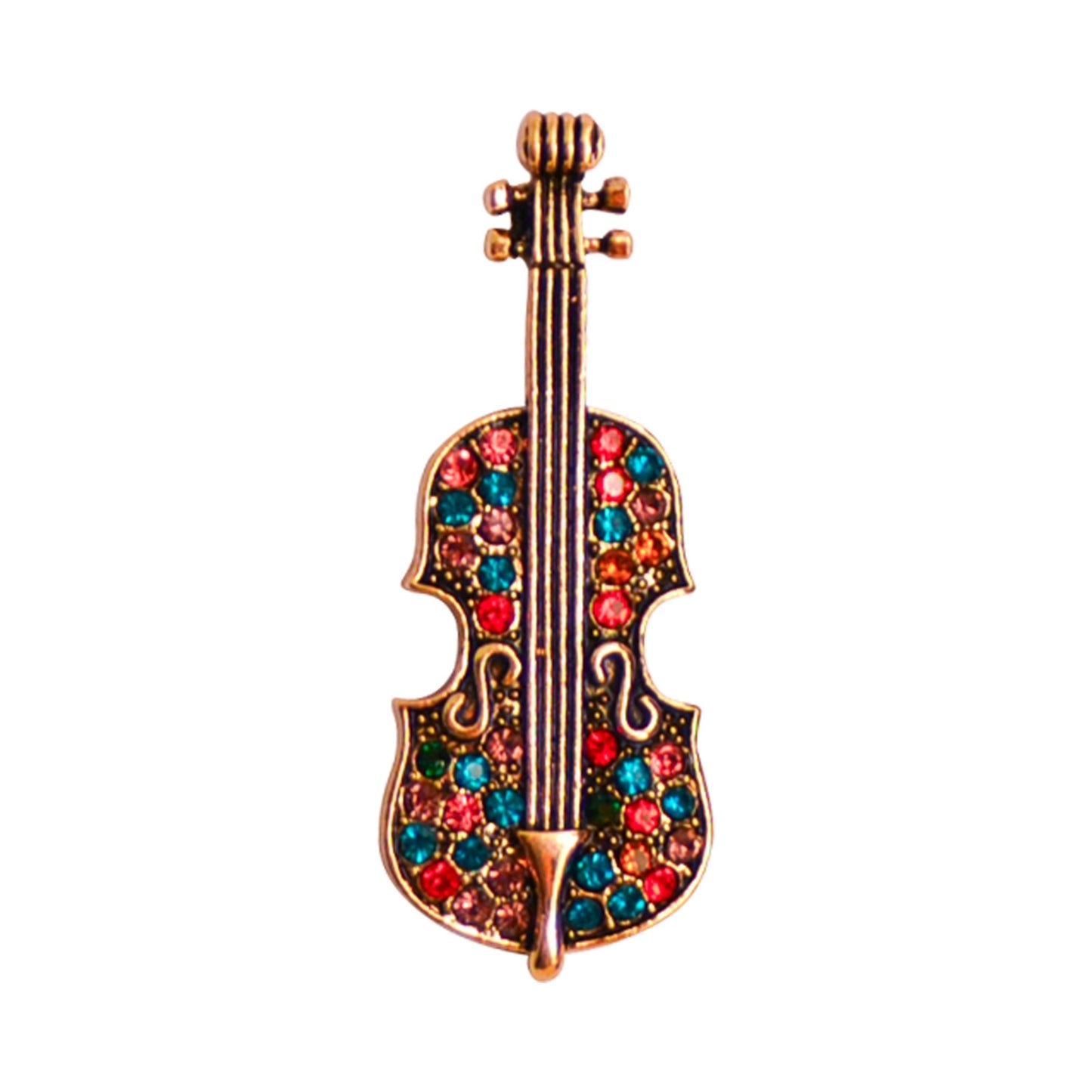 Violin Brooch